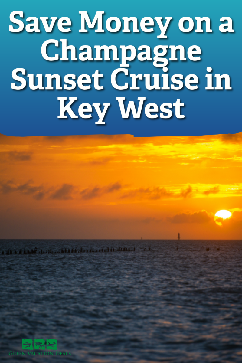 Save money on a champagne sunset cruise in Key West