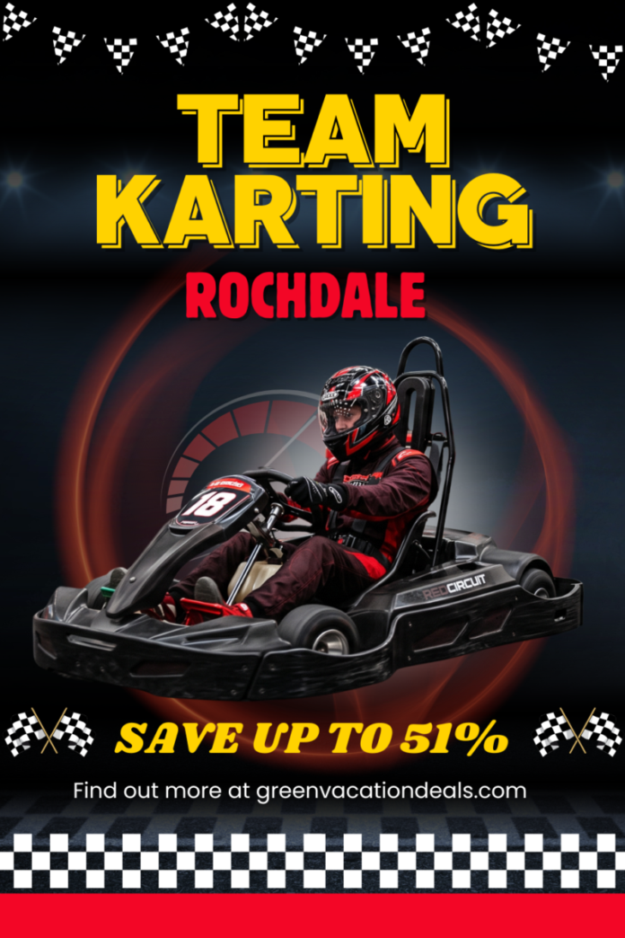Team Karting Rochdale: Save up to 51% on a ticket