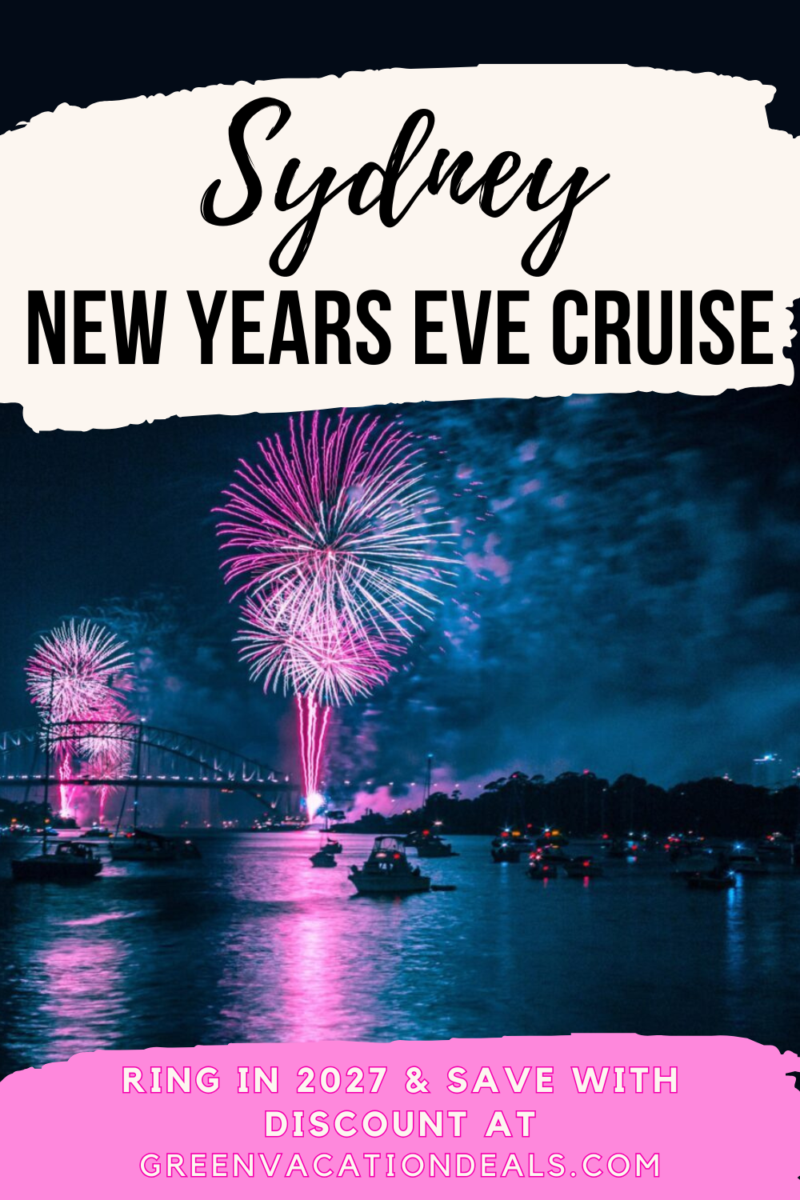 Sydney New Years Eve Cruise. Ring in 2027 and save money with a discount.