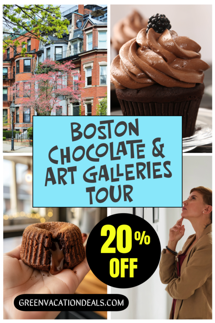 Boston Back Bay Chocolate and Art Galleries Tour Coupon: 20% Off