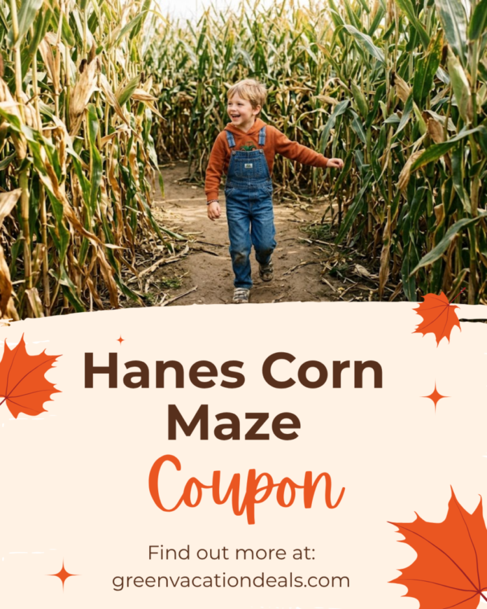 Hanes Corn Maze Coupon