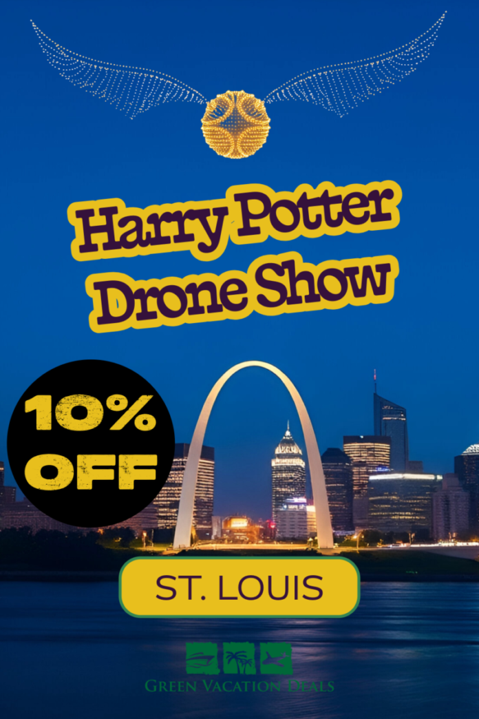 Harry Potter DroneArt Show St. Louis Coupon For 10% Off