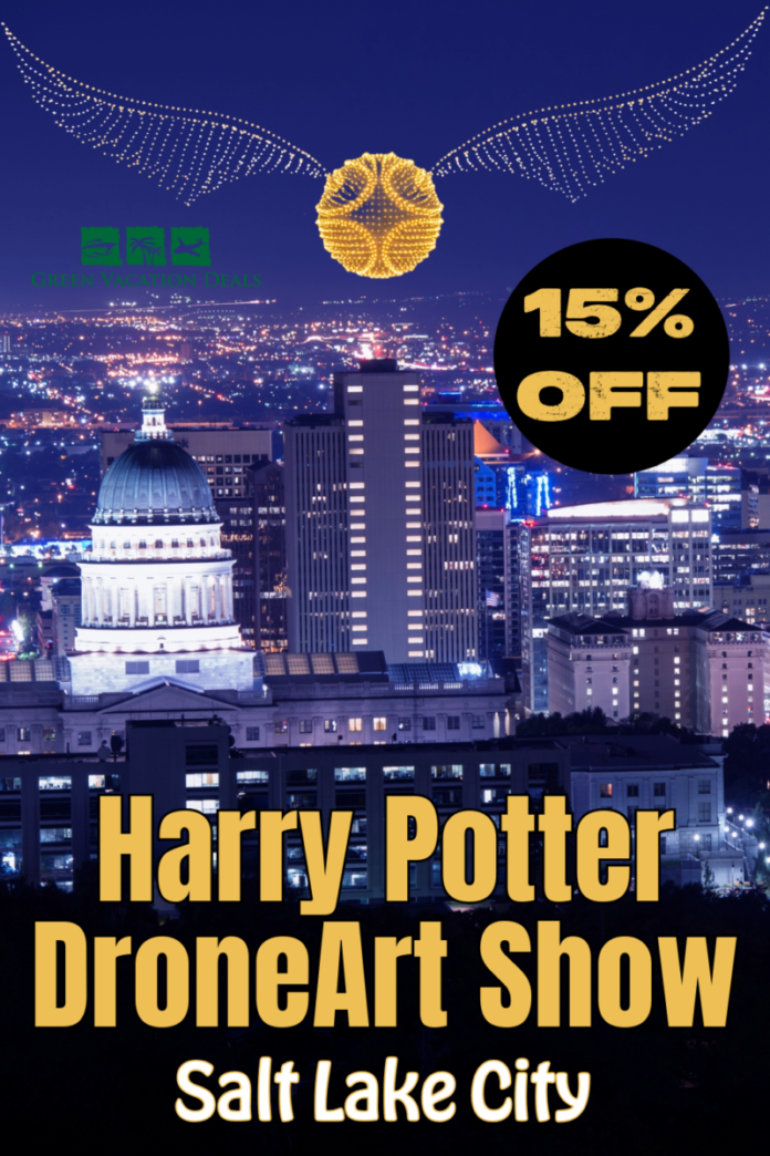 Harry Potter DroneArt Show Salt Lake City Coupon Harry Potter DroneArt Show Salt Lake City: Save 15% off with a coupon