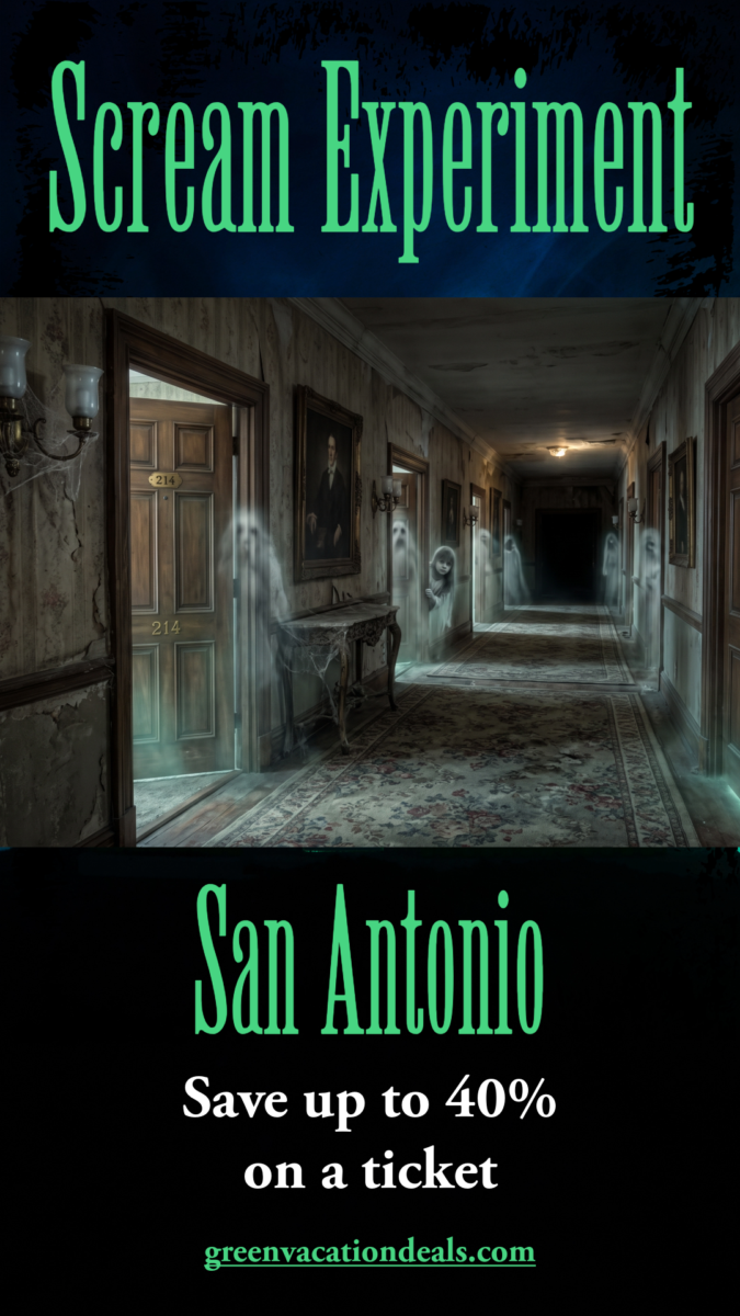 Scream Experiment San Antonio Coupon Scream Experiment San Antonio: Save up to 40% on a ticket