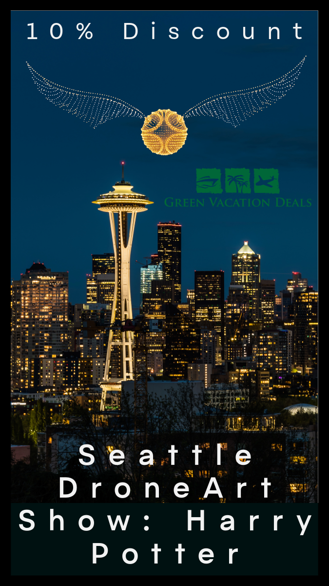 Seattle DroneArt Show Harry Potter Discount Ticket Seattle DroneArt Show: Harry Potter - 10% Discount