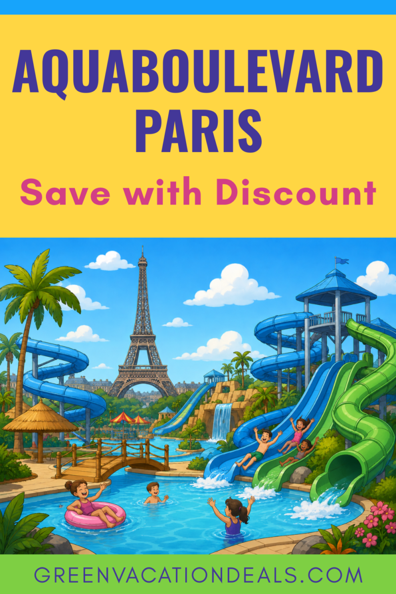 Aquaboulevard Paris - how to save money with a discount