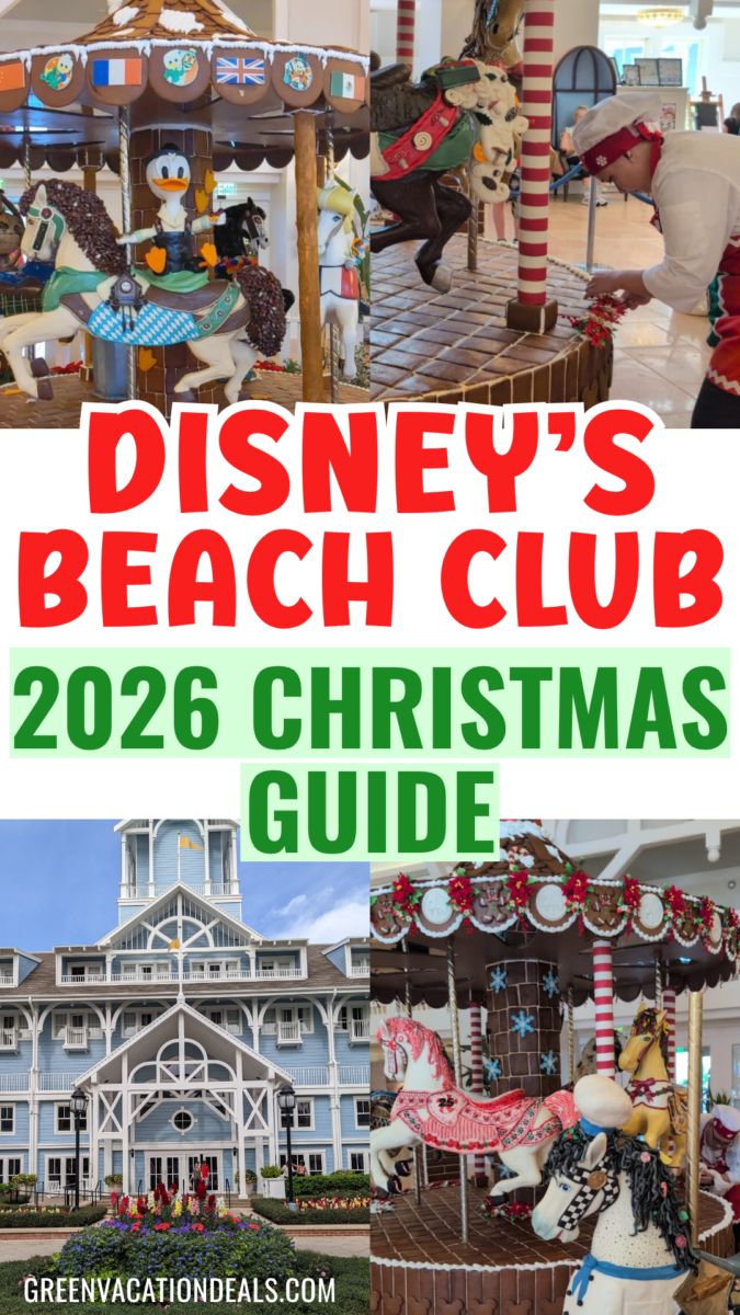 Disney's Beach Club Resort 2026 Christmas Guide