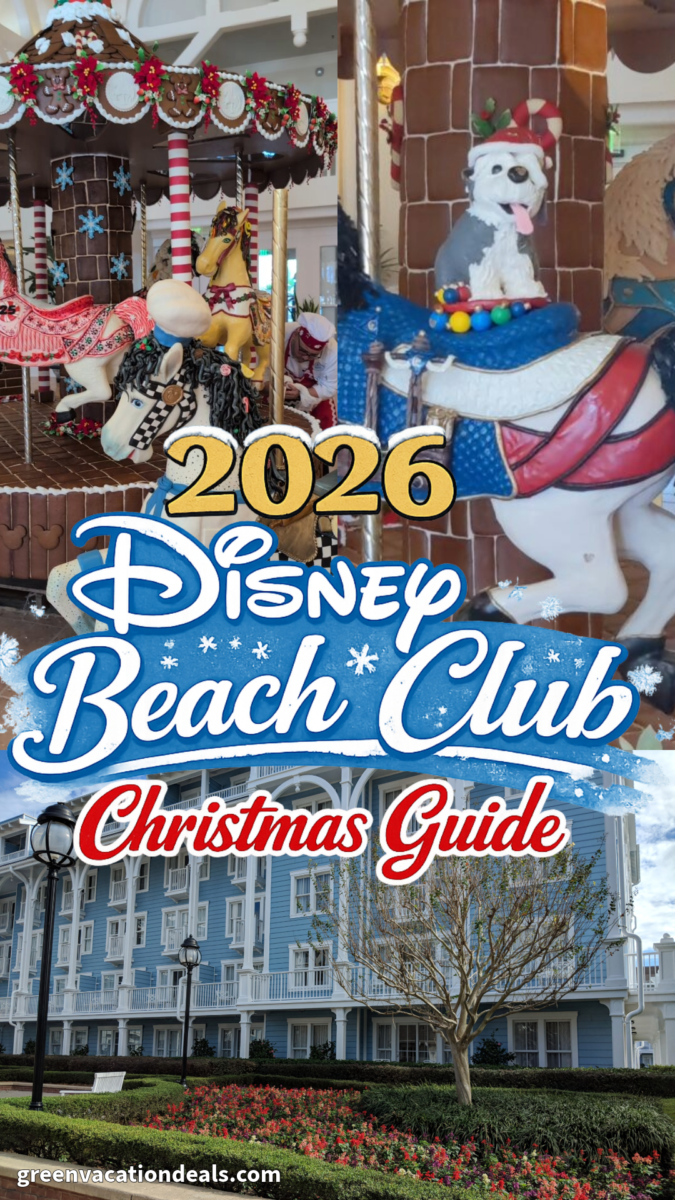 2026 Disney World Beach Club Christmas Guide
