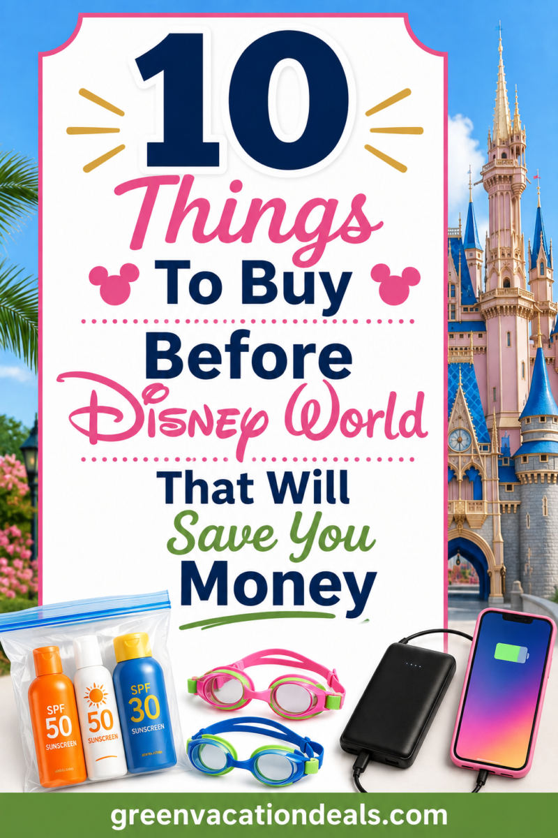 10 things to buy before Disney World that will save you money