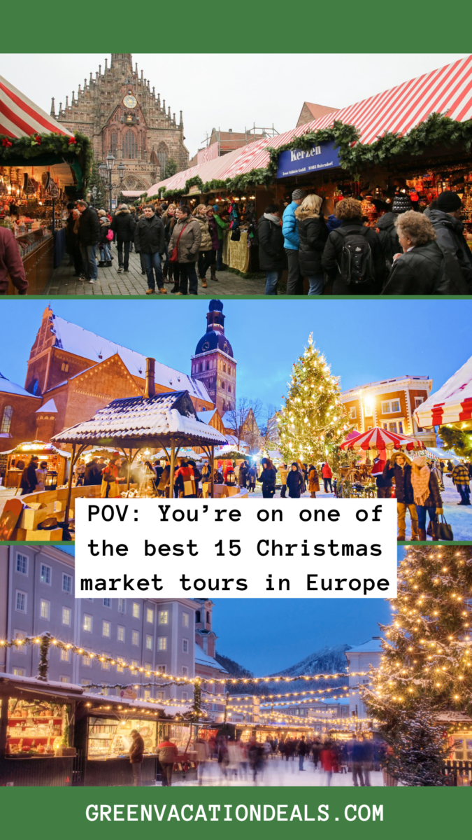 POV: you're on one of the best 15 Christmas market tours in Europe
