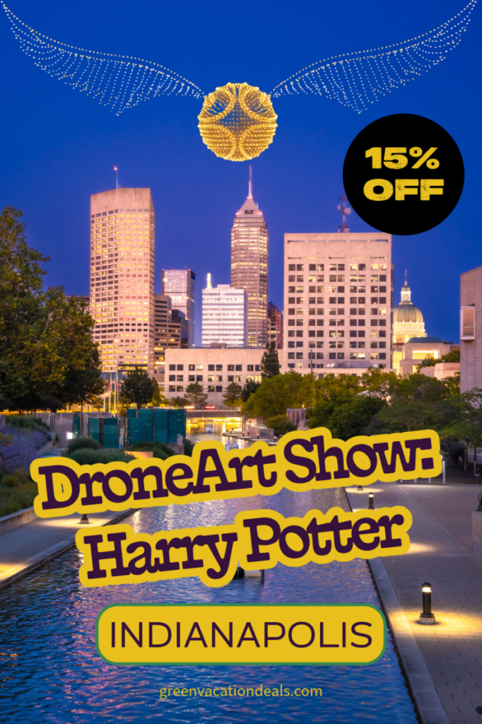 Harry Potter Drone Art Show Indianapolis Coupon DroneArt Show: Harry Potter Indianapolis - Coupon for 15%