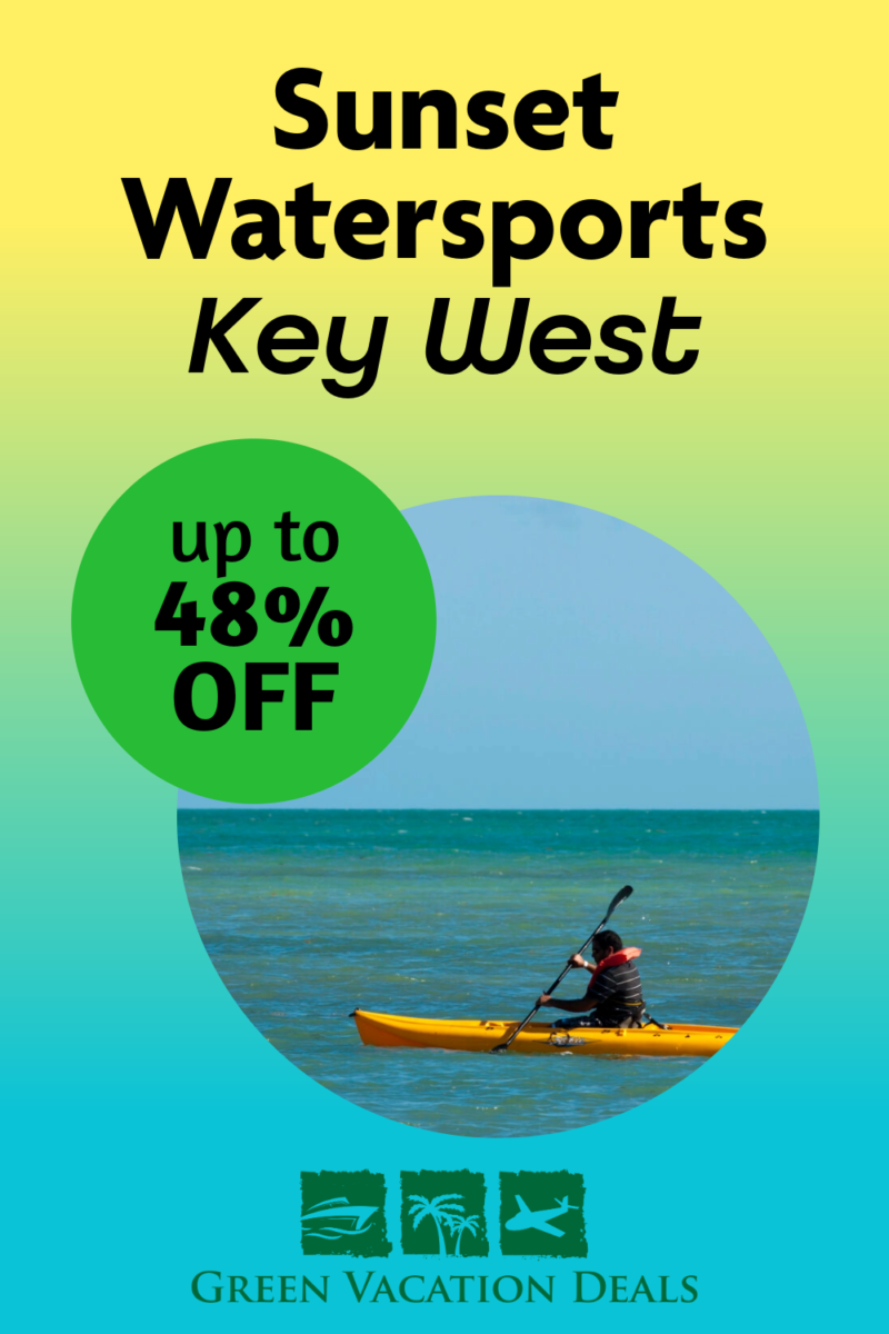 Sunset Watersports Key West discount for up to 48% off