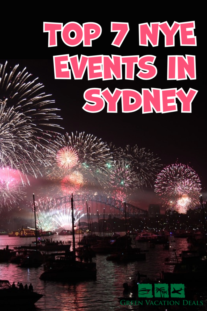 Top 7 NYE events in Sydney Australia
