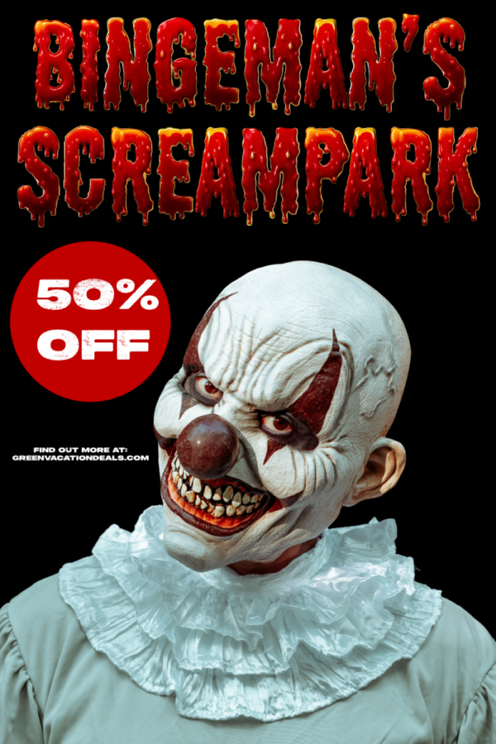 Bingeman’s Screampark Coupon: Save 50% on a ticket