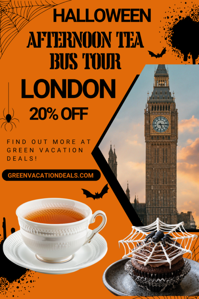Halloween Afternoon Tea Bus Tour London Discount Code Halloween Afternoon Tea Bus Tour London Discount Code: Save 20%