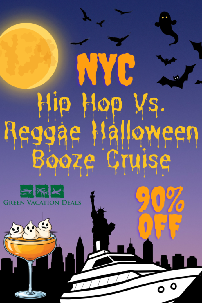 NYC Hip Hop vs. Reggae Halloween Booze Cruise: Coupon for 90% Off
