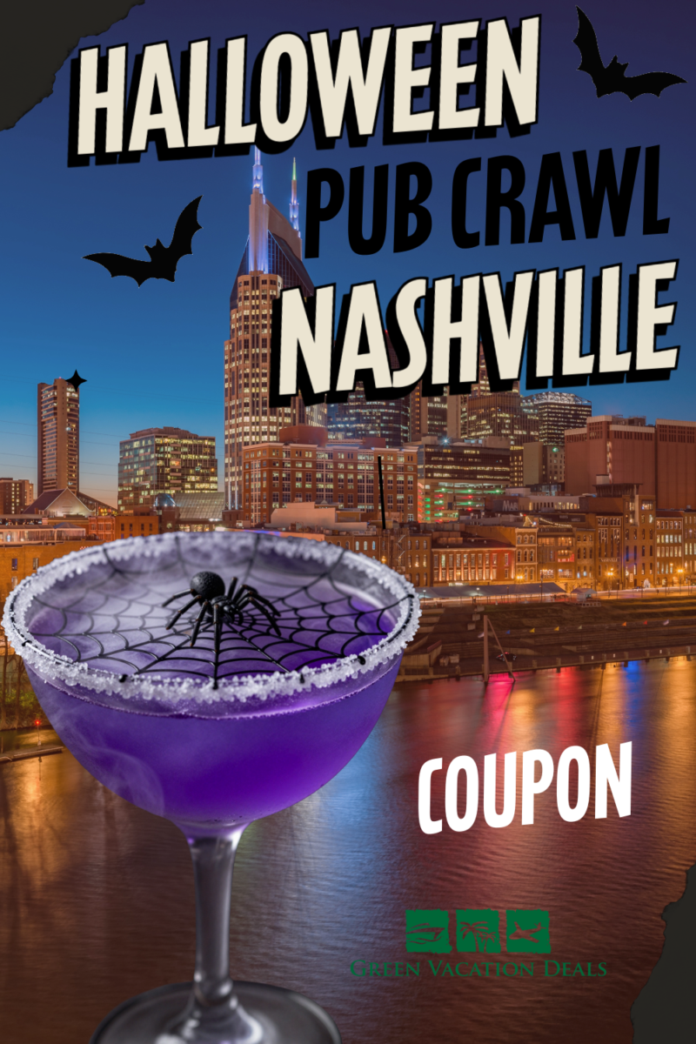 Halloween Pub Crawl Nashville Coupon