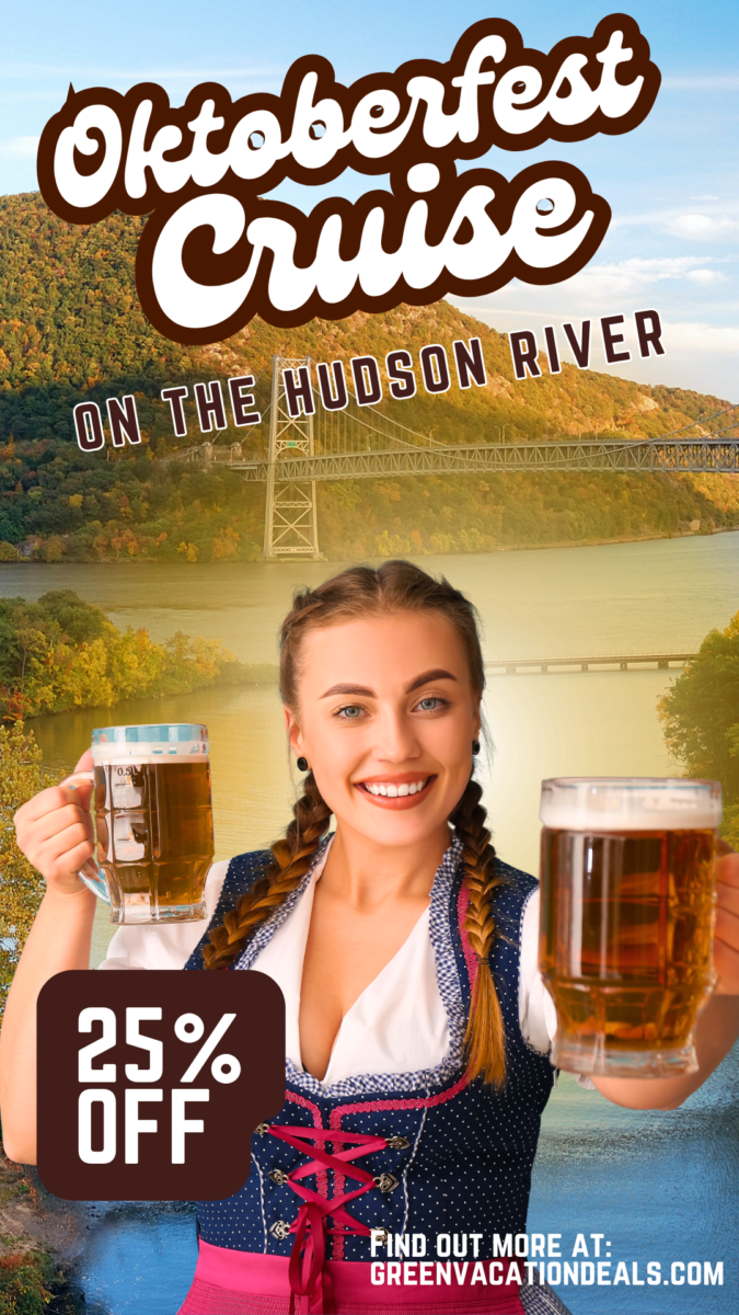 Oktoberfest Cruise Hudson River Coupon Oktoberfest Cruise on the Hudson River: 25% off coupon