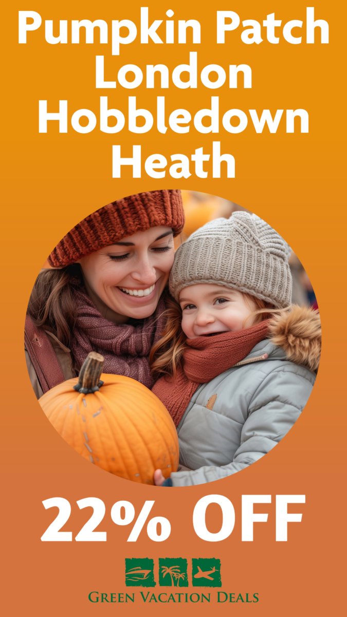 Pumpkin Patch London Discount Ticket Pumpkin Patch London Hobbledown Heath Discount Code: 22% Off
