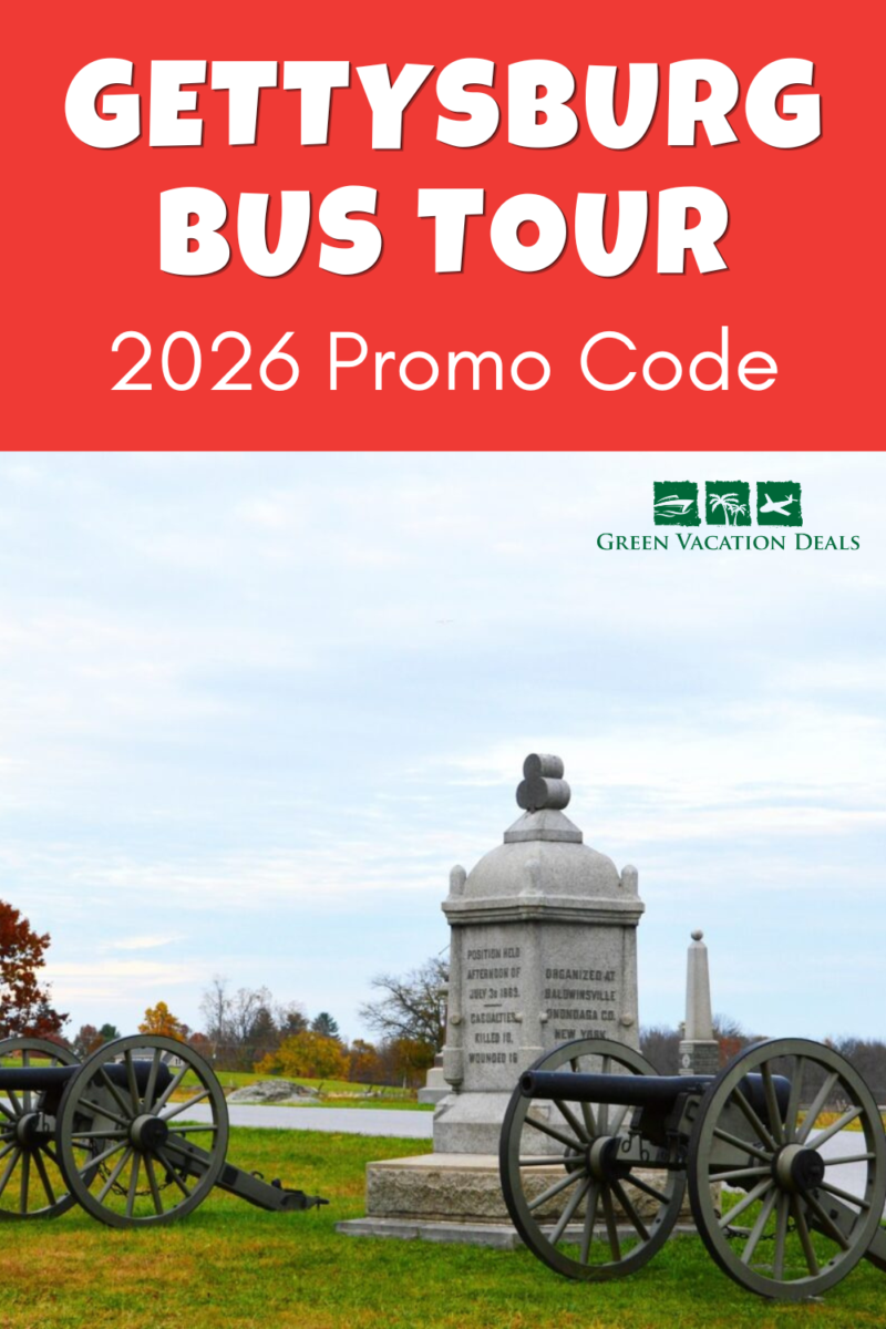 Gettysburg Bus Tour 2026 Promo Code
