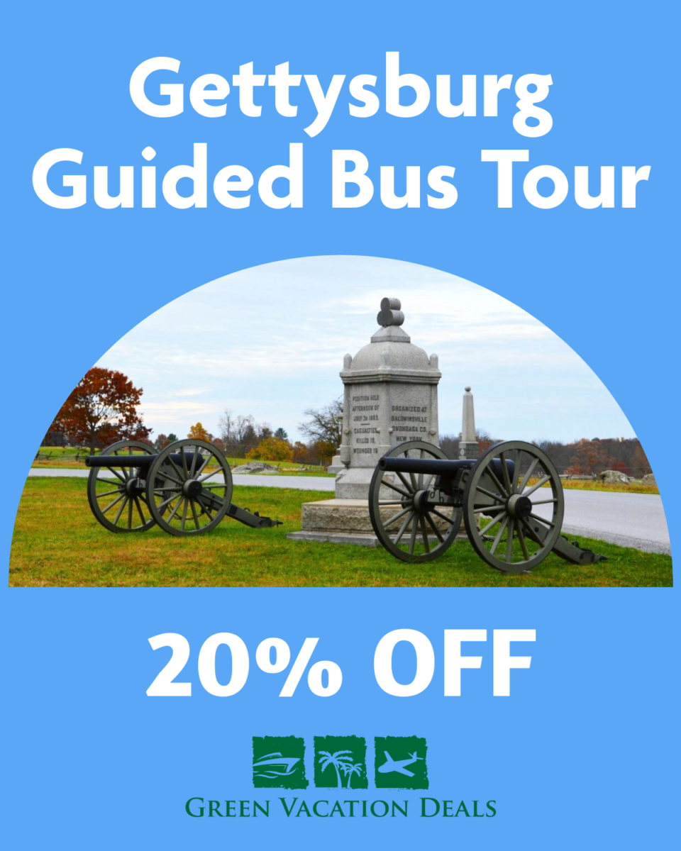 Gettysburg Guided Bus Tour at 20% Off