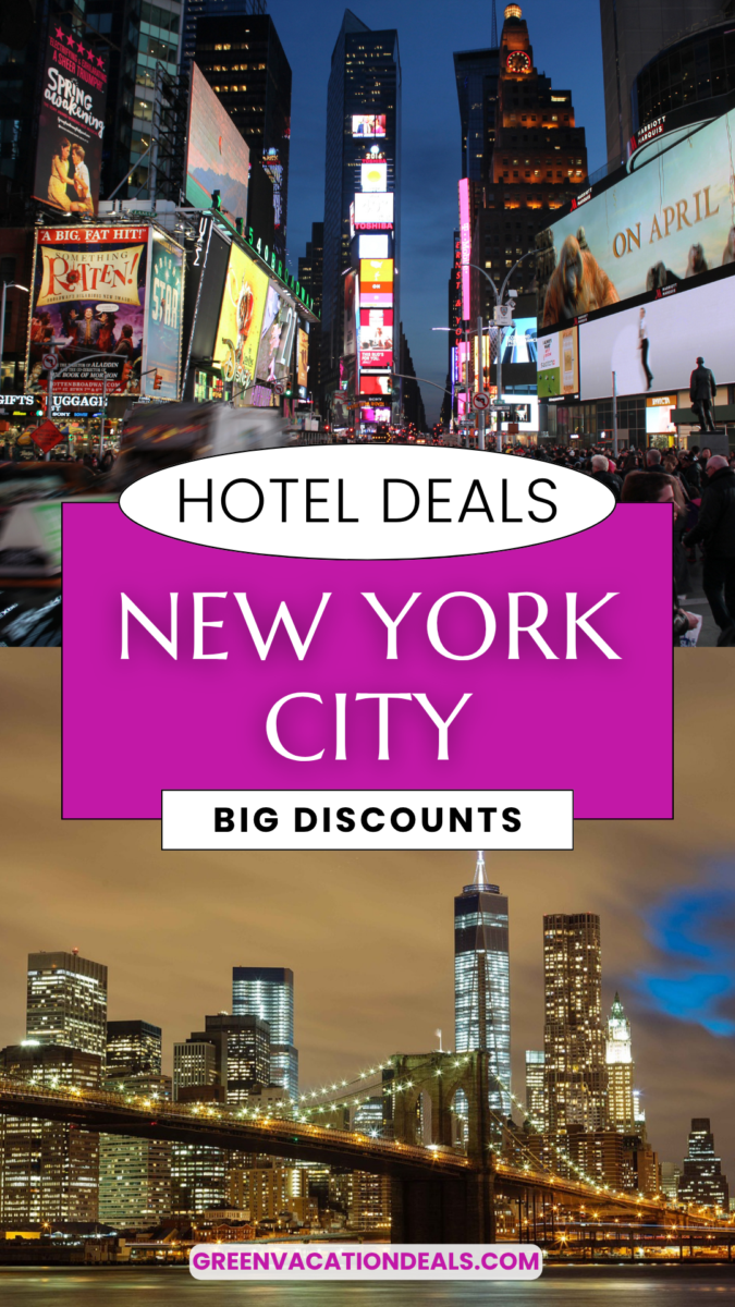 Hotel deals for New York city - save money with big discounts!