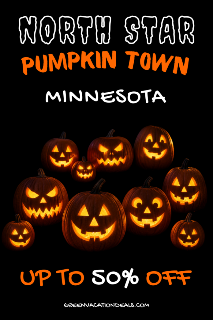 North Star Pumpkin Town Coupon North Star Pumpkin Town Minnesota Coupon: Up to 50% off a ticket