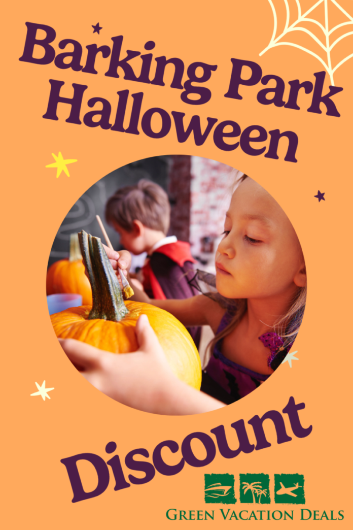 Barking Park Halloween Discount Code: Save 45%