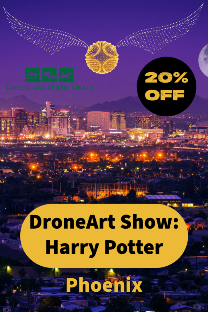 DroneArt Show: Harry Potter Phoenix Promo Code: 20% off