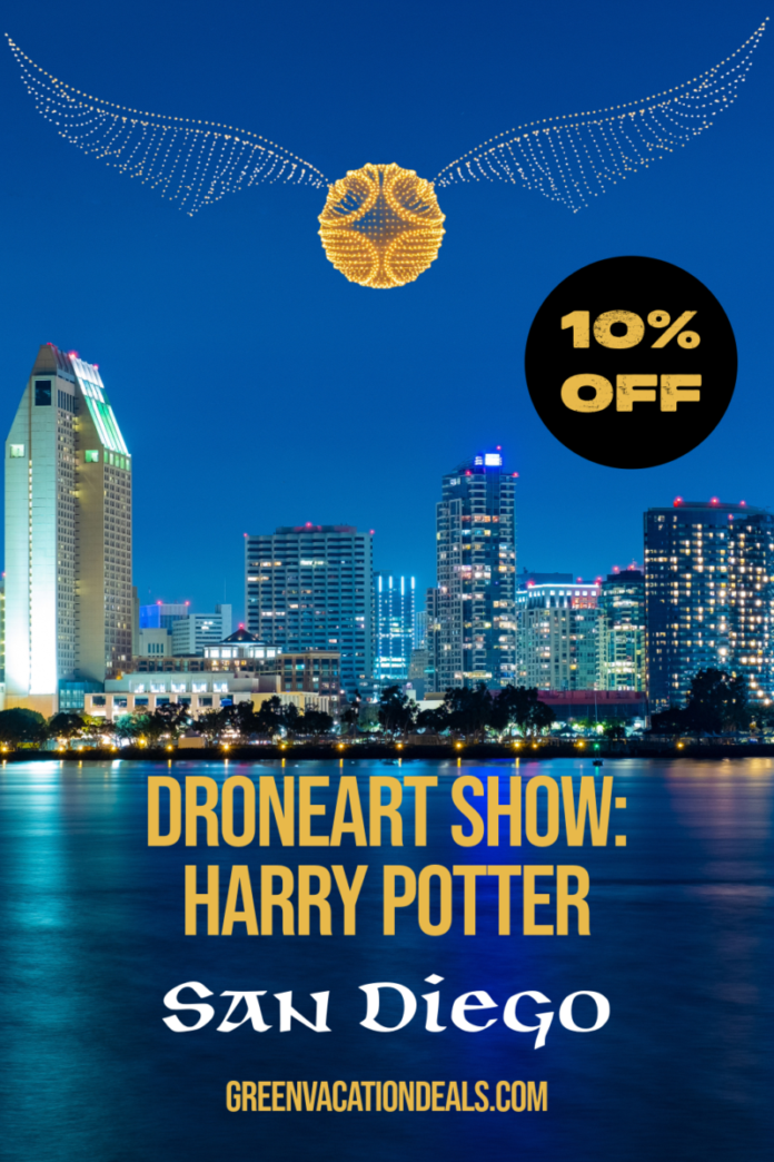 DroneArt Show: Harry Potter San Diego Coupon Code: 10% Off