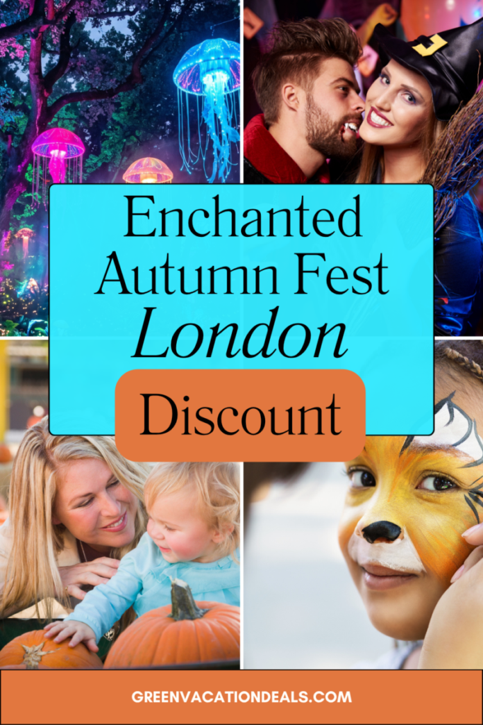 Enchanted Autumn Fest London Discount Code: Save 57%