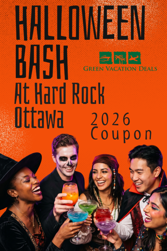 Halloween Bash at Hard Rock Ottawa 2026 Coupon Code