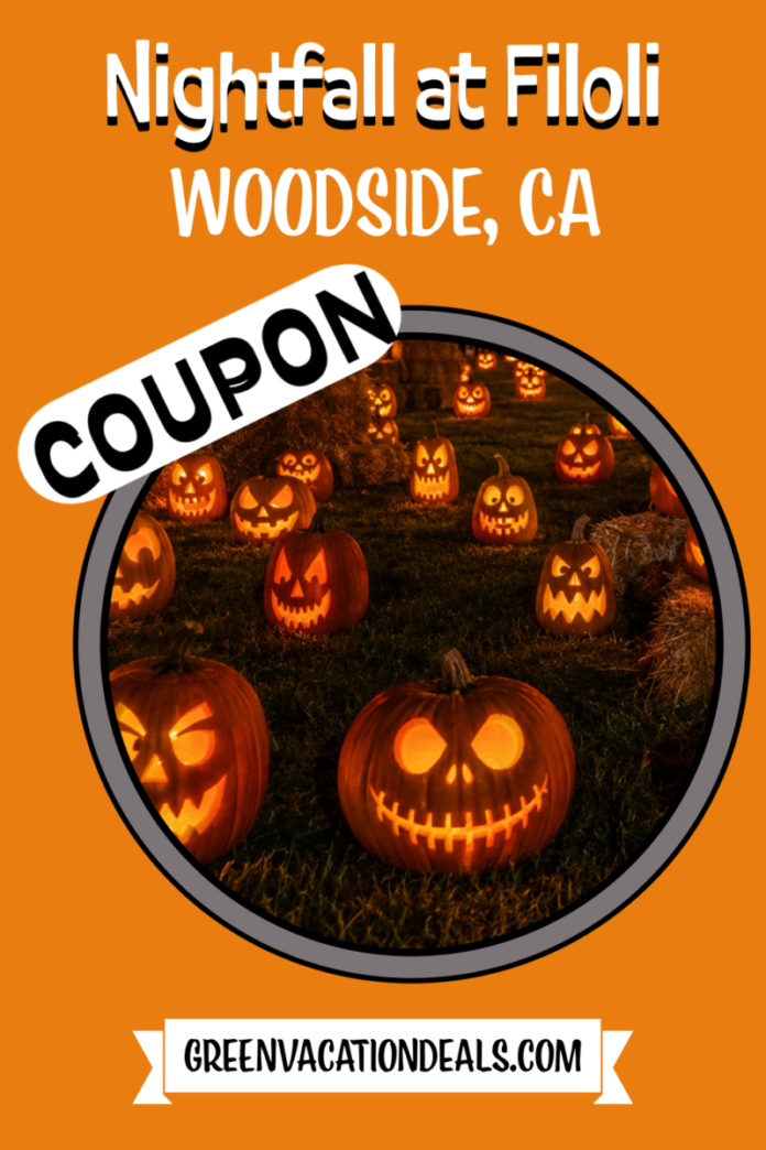 Nightfall at Filoli Woodside CA Coupon Code